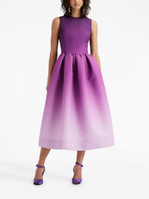 Midi suknele Oscar De La Renta violetinė