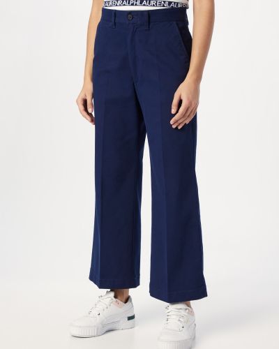 Pantalon plissé Polo Ralph Lauren bleu