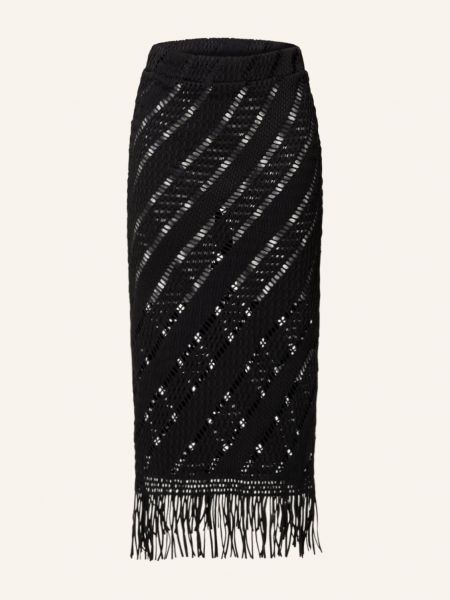 Dzianinowa długa spódnica Seafolly czarna