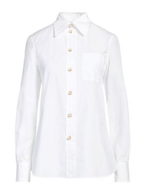 Camicia di cotone Lanvin bianco