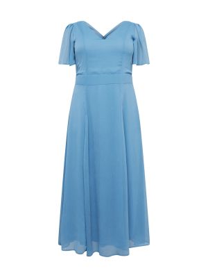 Košeľové šaty Evoked modrá