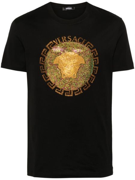 Тениска Versace черно