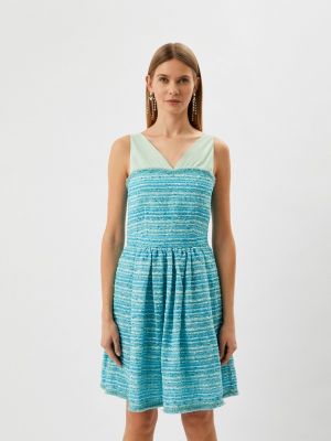 Платье Boutique Moschino голубое