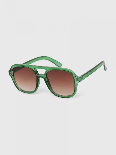 Зеленые очки солнцезащитные Jeepers Peepers
