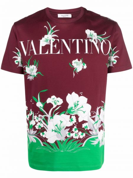 T-shirt Valentino Garavani röd