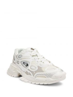 Sneakersy sznurowane koronkowe Rombaut białe