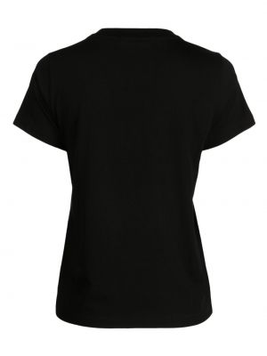 Kokvilnas t-krekls ar apdruku Sjyp melns