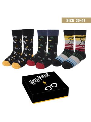 Ponožky Harry Potter biela