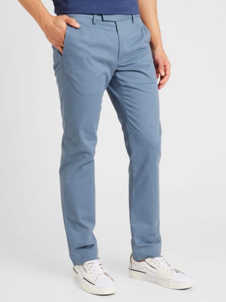 Chinos nohavice Polo Ralph Lauren modrá