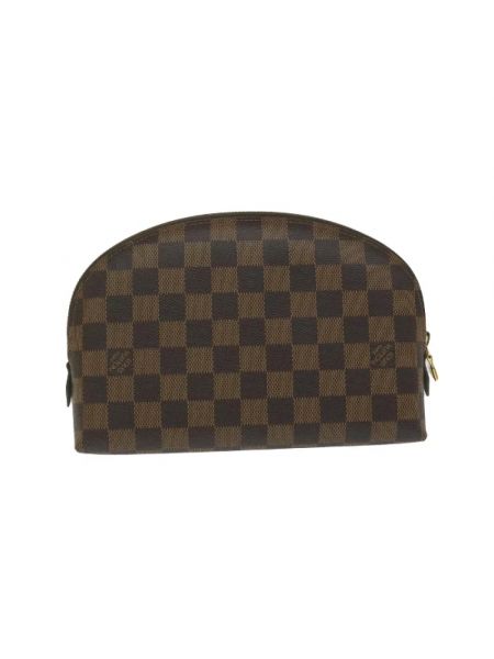 Retro bolso clutch Louis Vuitton Vintage marrón