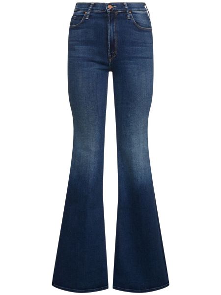 Flare jeans Mother blå