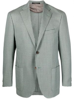 Karierter woll blazer mit print Corneliani