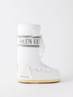 Зимние ботинки Moon Boot белые
