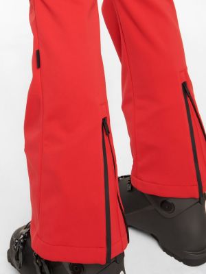 Spodnie Yves Salomon czerwone