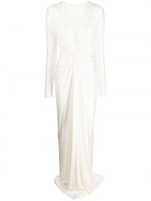 Večerní šaty Costarellos bílé