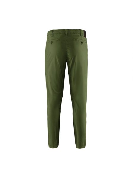 Pantalones chinos de algodón Bomboogie verde