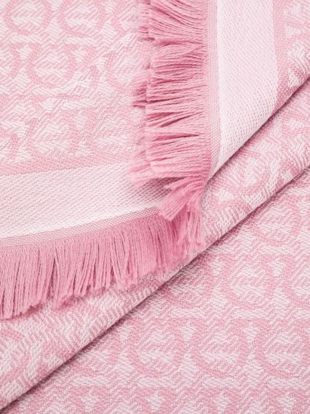 Sciarpa di lana Ferragamo rosa