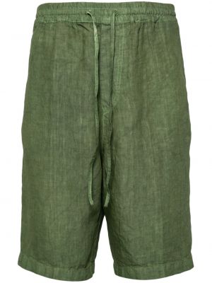 Bermuda kratke hlače 120% Lino zelena