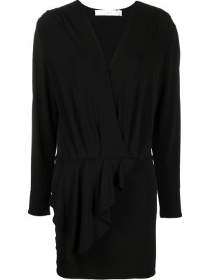 Jersey mini obleka Iro črna