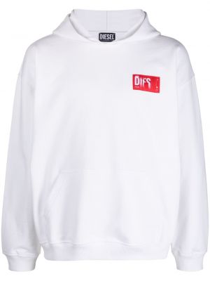 Hoodie Diesel blanc