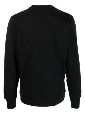 Bluza z nadrukiem z okrągłym dekoltem Ps Paul Smith czarna