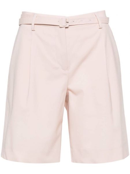 Plisirane kratke hlače Lardini roza