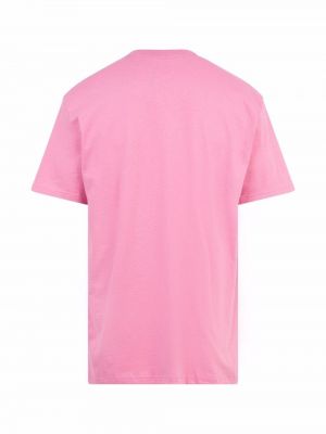 Camiseta manga corta Supreme rosa