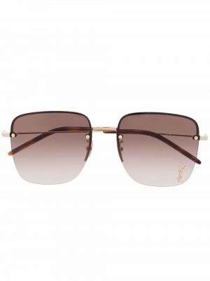 Briller Saint Laurent Eyewear brun