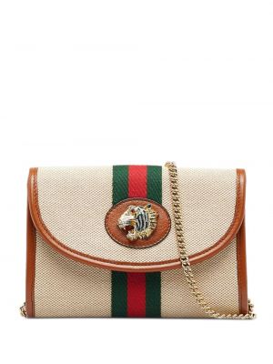 Чанта през рамо Gucci Pre-owned бежово