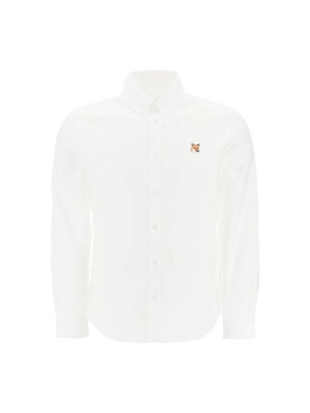 Koszula na guziki puchowa Maison Kitsune biała