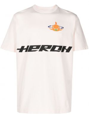Marškinėliai Heron Preston rožinė
