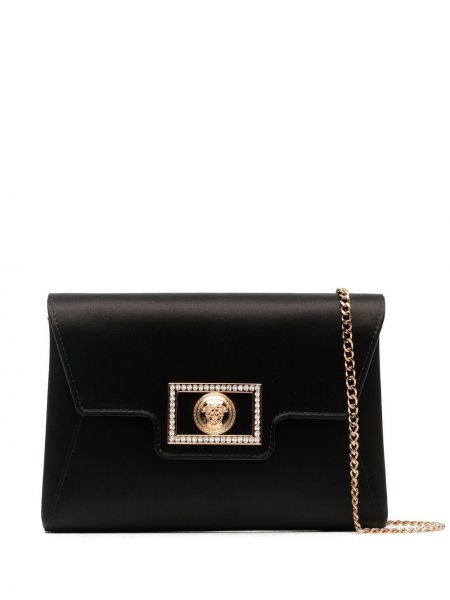 Чанта тип „портмоне“ с кристали Versace черно