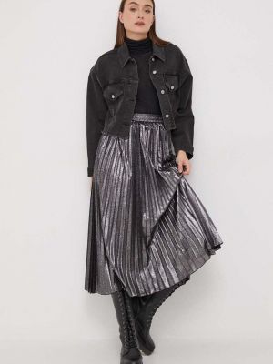 Traper jakna oversized Sisley crna