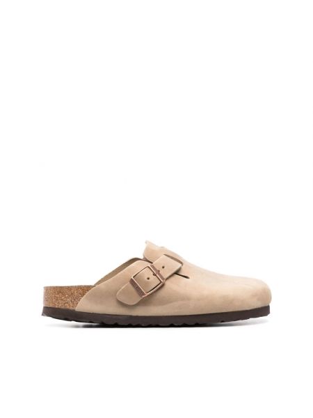 Leder sandale aus roségold Birkenstock beige