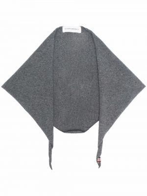 Bufanda de cachemir de punto Extreme Cashmere gris