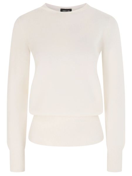 Шерстяной свитер Anneclaire белый