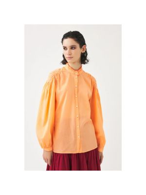 Koszula bawełniana Antik Batik pomarańczowa