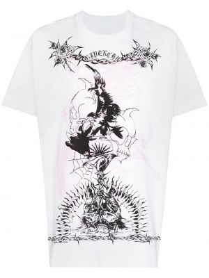 T-shirt mit print Givenchy weiß