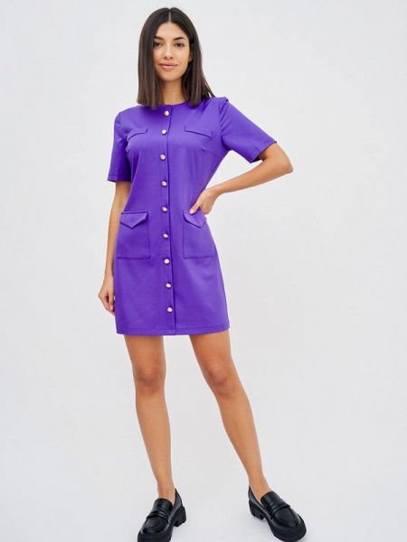 Платье Brandstoff фиолетовое