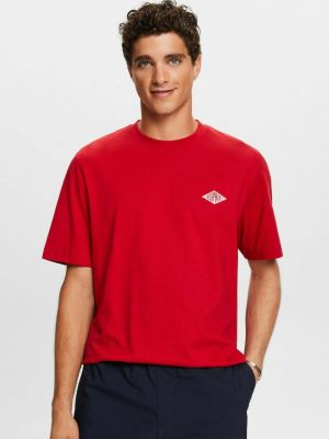 Базовая футболка Esprit красная