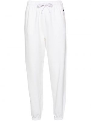 Haftowane spodnie sportowe tweedowe Polo Ralph Lauren