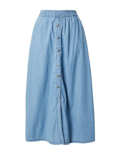 Džínsová sukňa Urban Classics modrá