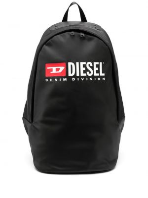 Rucksack mit print Diesel schwarz
