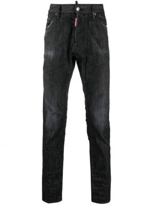 Jeans skinny slim Dsquared2 noir