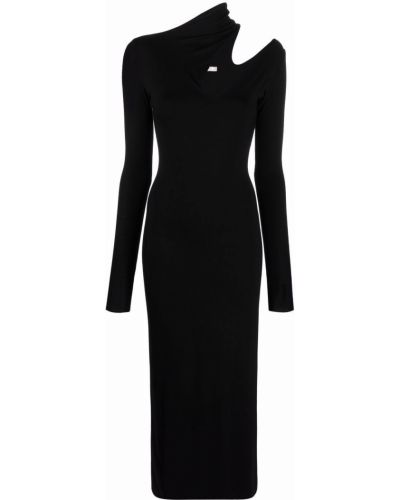 Κοκτέιλ φόρεμα Manuri μαύρο