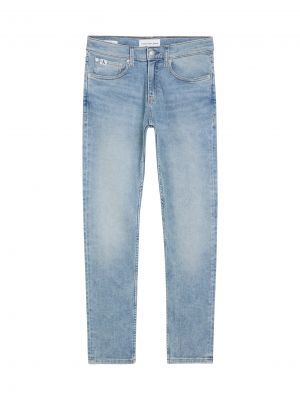 Pantalon à motif mélangé Calvin Klein Jeans bleu