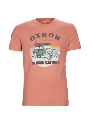 Tričko s krátkými rukávy Oxbow růžové