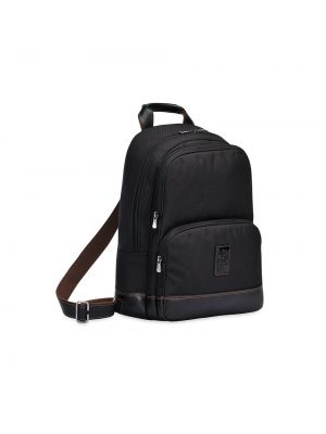 Кожаный рюкзак Longchamp черный