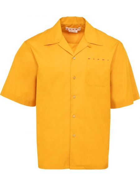 Рубашка Marni оранжевая