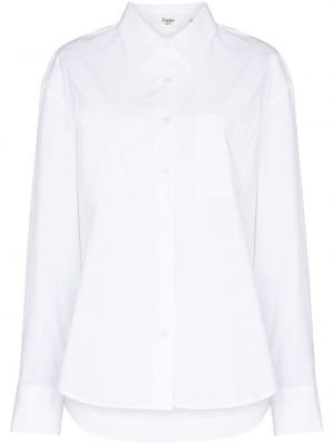 Oversized košile Frankie Shop bílá
